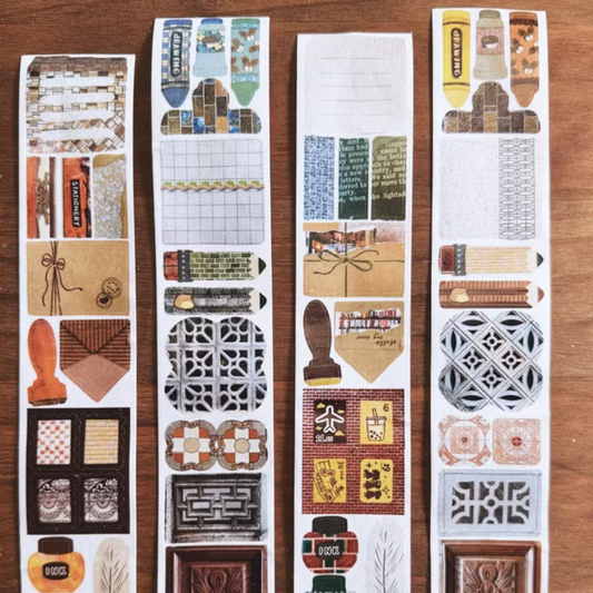 Fafa Handbook Die Cut Washi Tape - Stationery Lovers Market (Loops Only)
