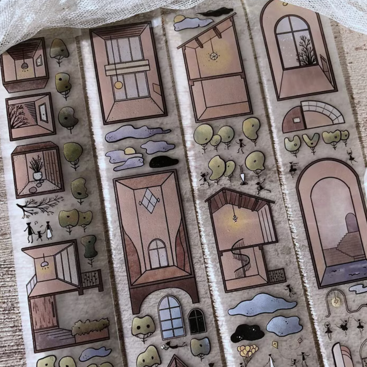 A Great Idea PET Tape - Charming Rooms (Loops Only)