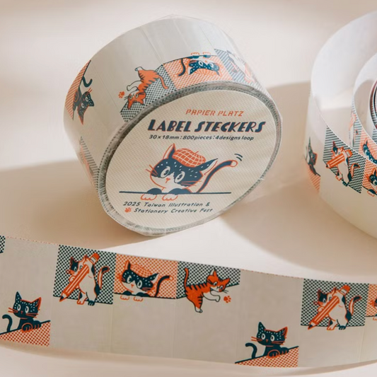 Ob1toy x TIS Creative Fest Label Stickers - My Desk (Samples Only)