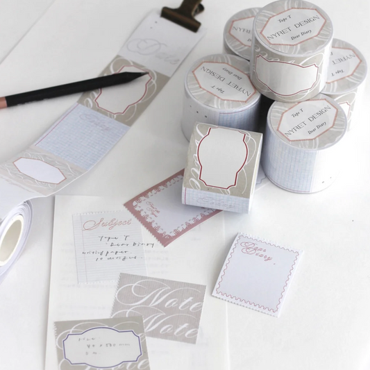 Nyret Design Perforated Washi Tape - T Dear Diary