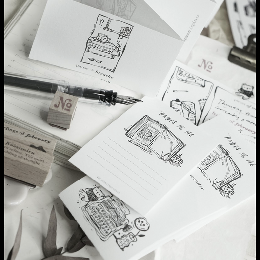 Black Milk Project Perforated Memo Sheets - Pages of Me