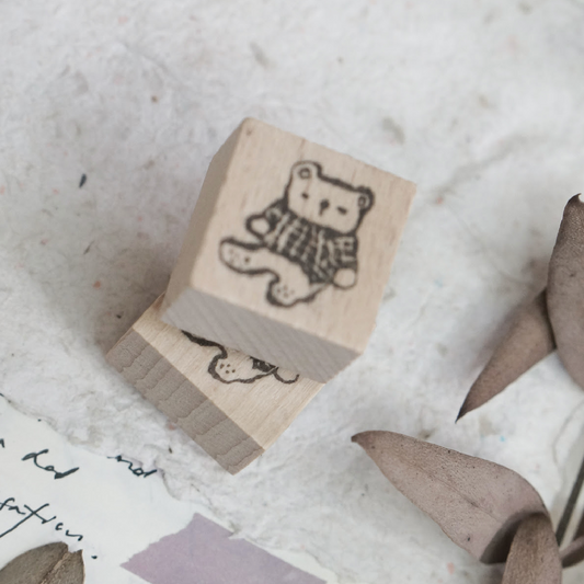 Black Milk Project Rubber Stamps - Pages of Me Mini Bear