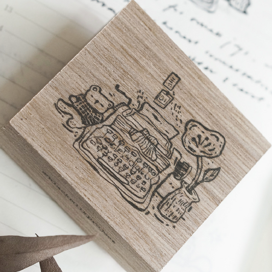 Black Milk Project Rubber Stamps - Pages of Me Typewriter