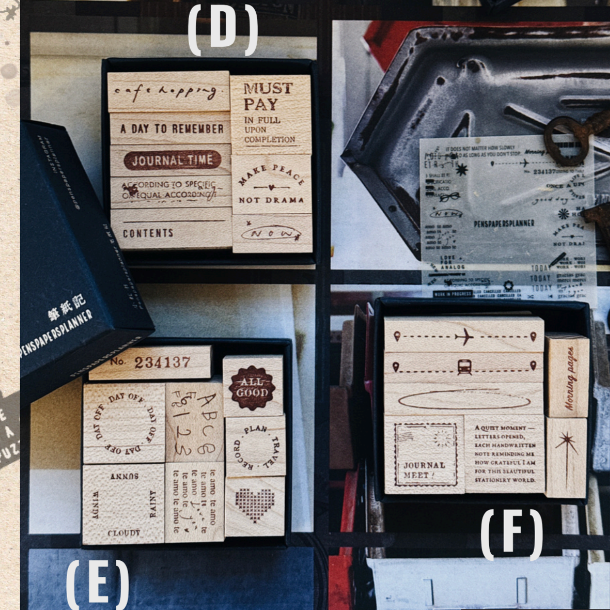 PensPapersPlanner Choose What Feels Right Stamp Sets