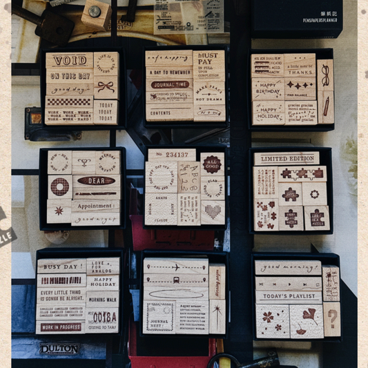 PRE-ORDER Shipping in May  - PensPapersPlanner Choose What Feels Right Stamp Sets