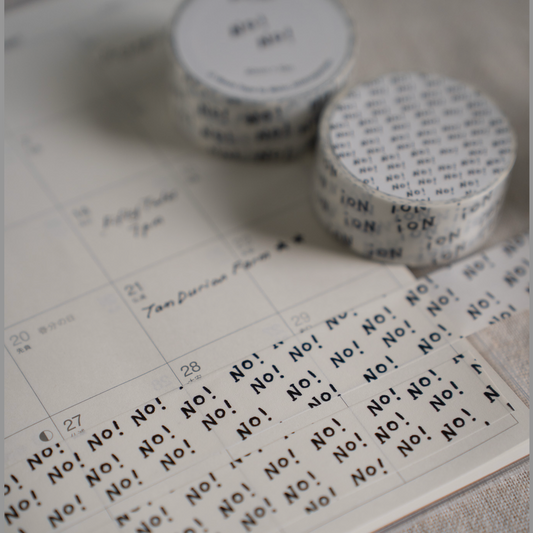 Sho Little Happiness Washi Tape - No!
