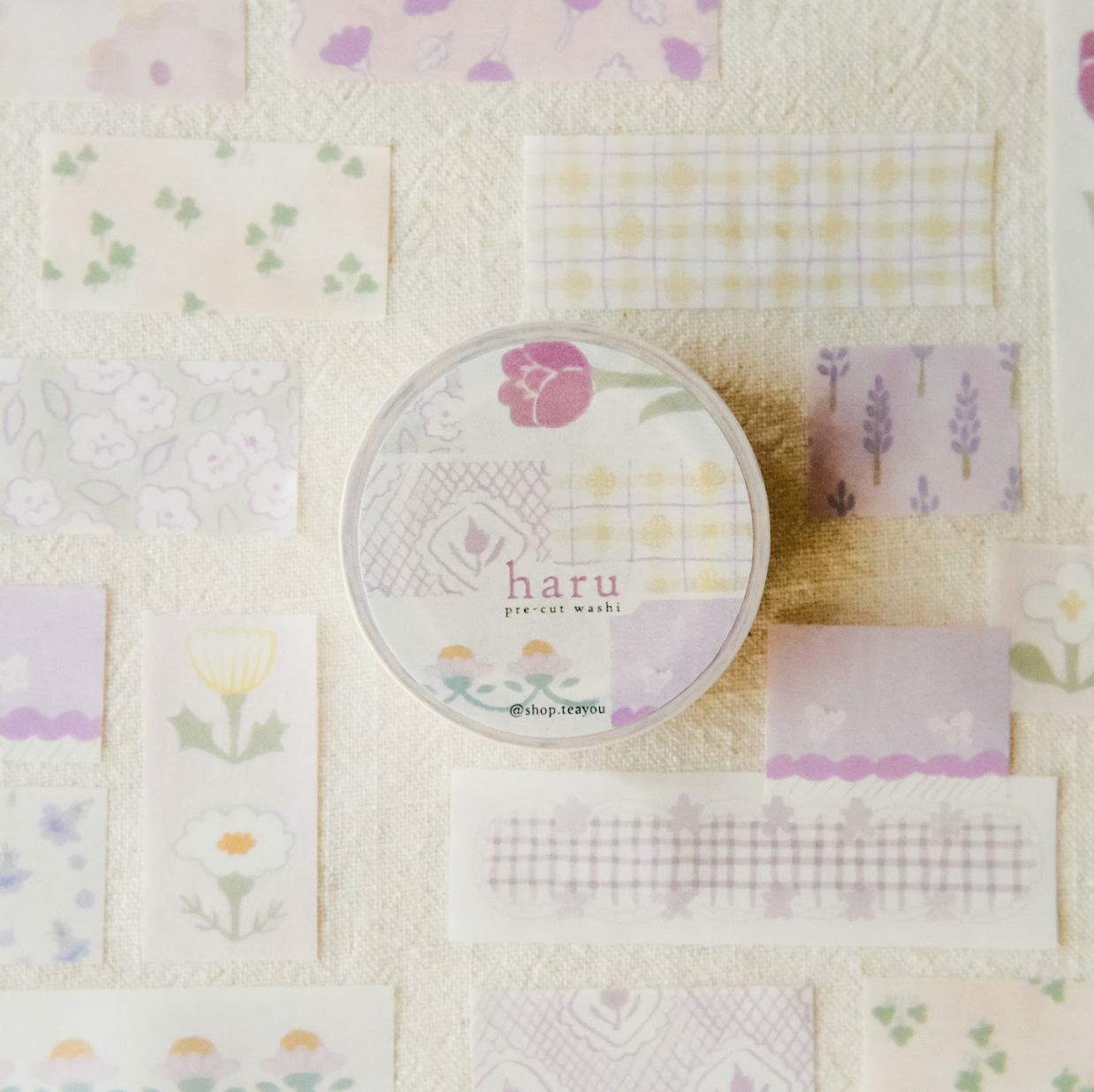 Teayou Kiritori Pre-Cut  Washi Tape - Kisetsu (Seasons)