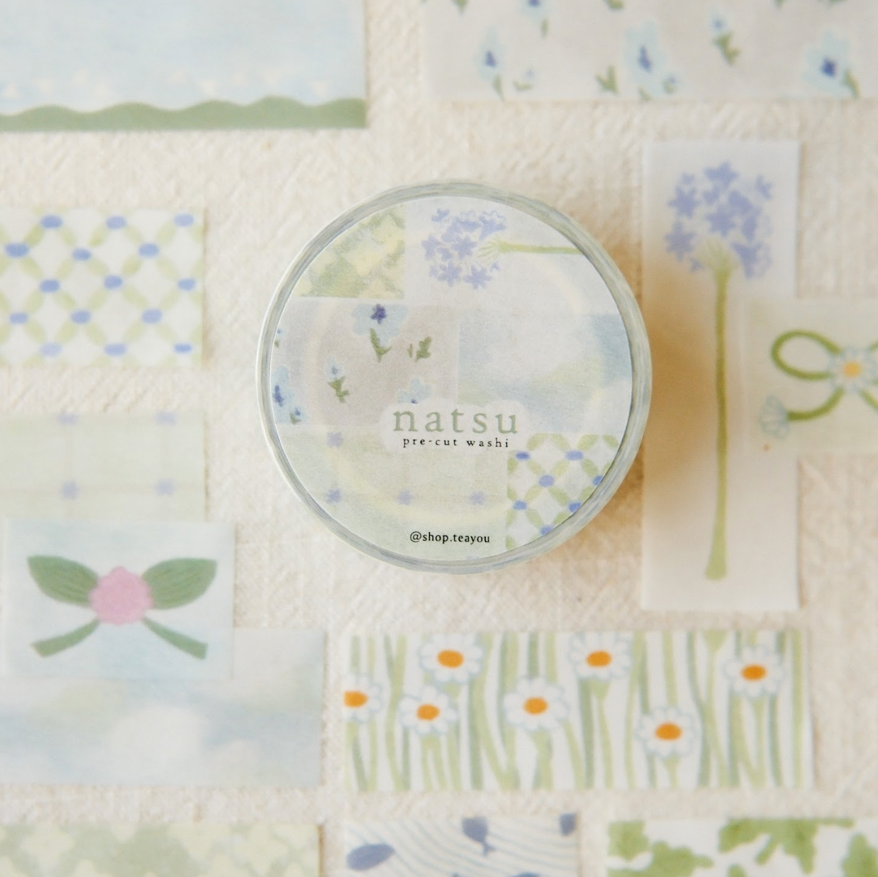 Teayou Kiritori Pre-Cut  Washi Tape - Kisetsu (Seasons)