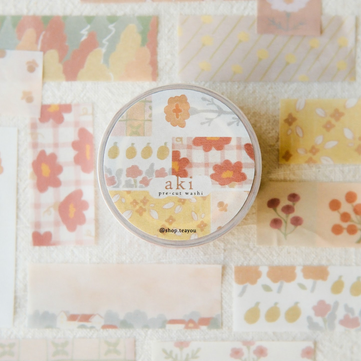 Teayou Kiritori Pre-Cut  Washi Tape - Kisetsu (Seasons)