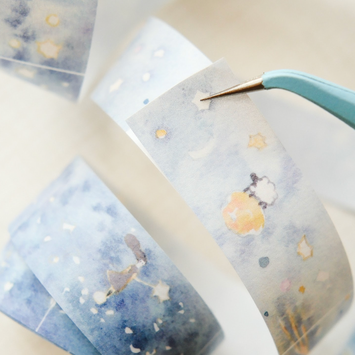 Teayou Kiritori Pre-Cut  Washi Tape - Keshiki (Scenery)