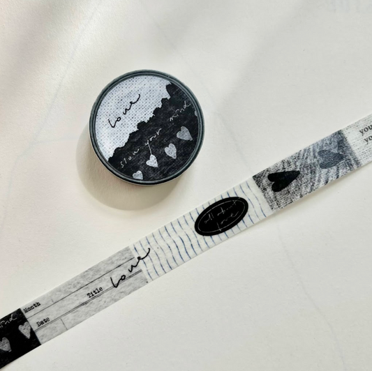 Pion Washi Tape - Love and Green