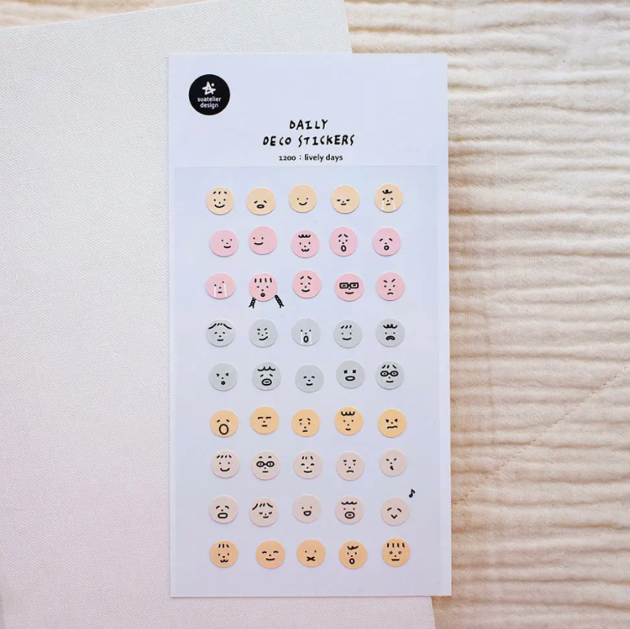 Suatelier Lively Days Sticker Sheet