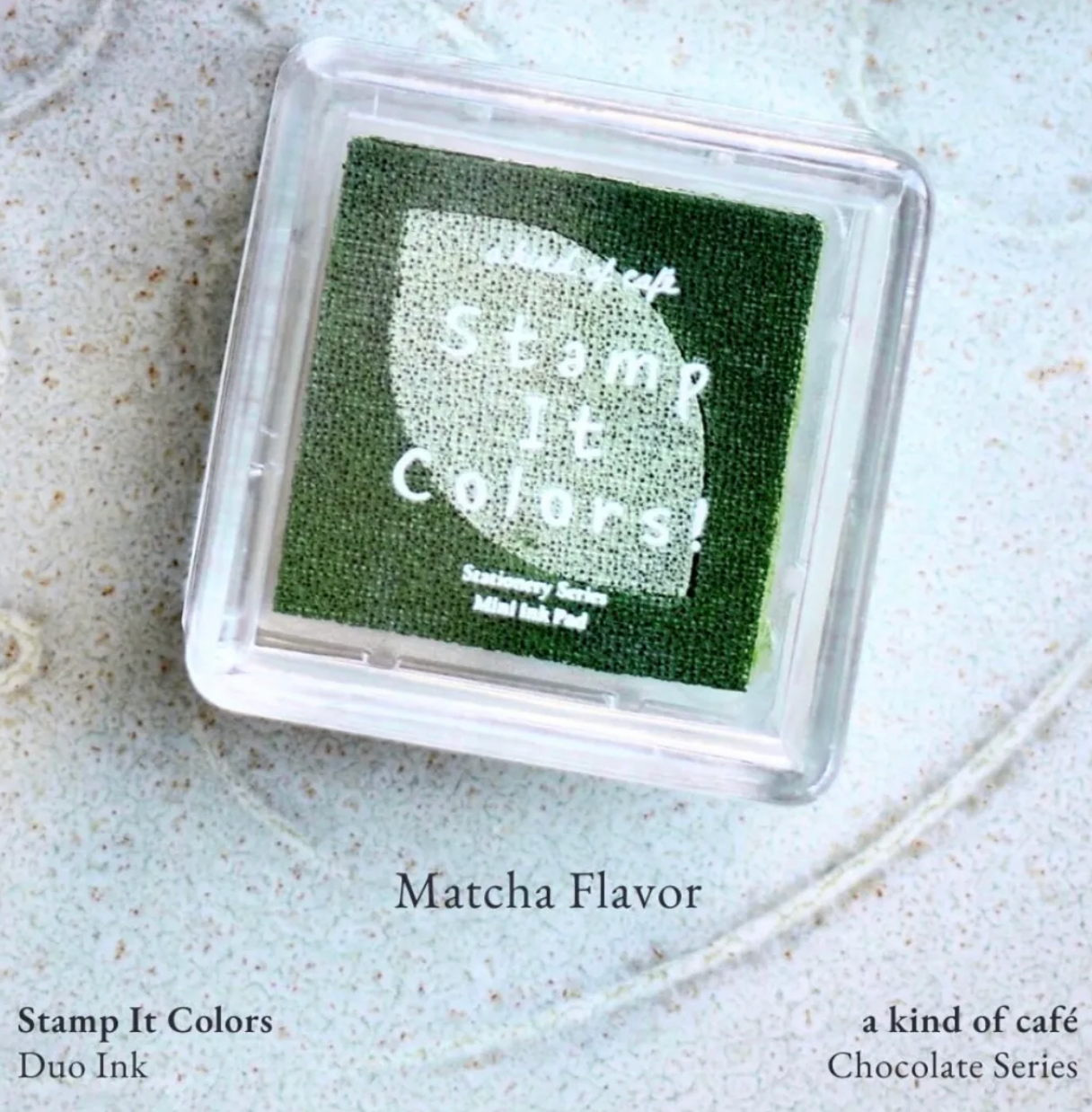 A Kind of Cafe Limited Edition Mini Ink Pad - Folia Matcha Flavor