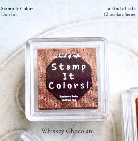 A Kind of Cafe Limited Edition Mini Ink Pad - Octan Whiskey Chocolate