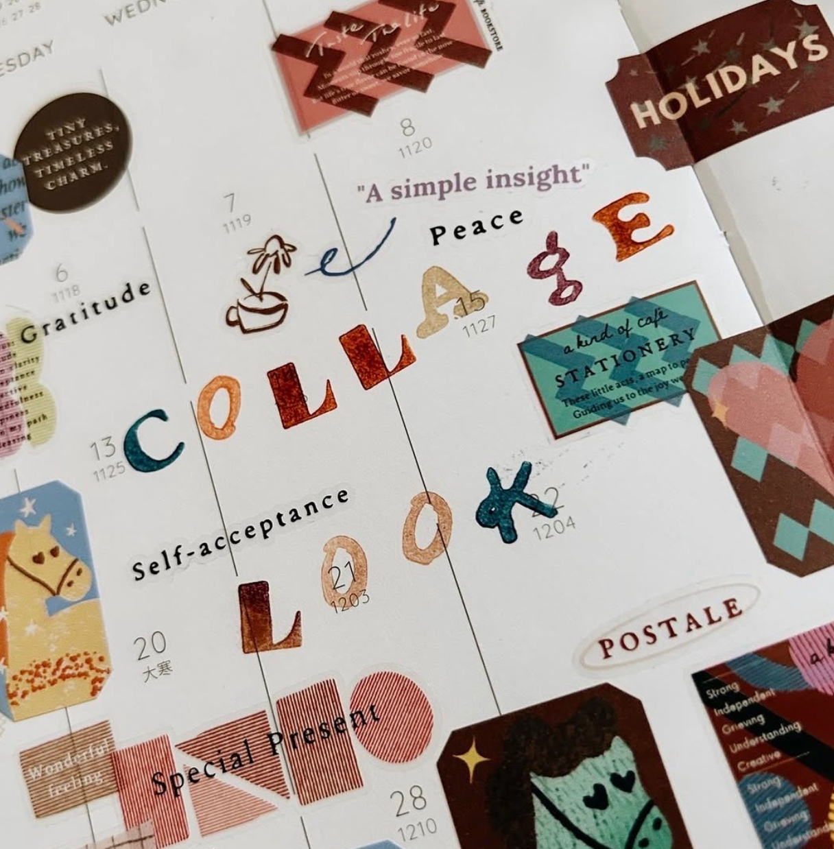a kind of cafe Rubber Stamp Set - The A to Z