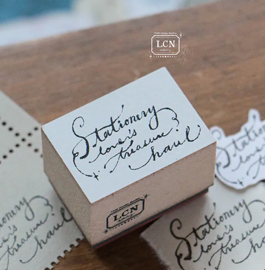 LCN Design Studio Rubber Stamp- Treasure Haul