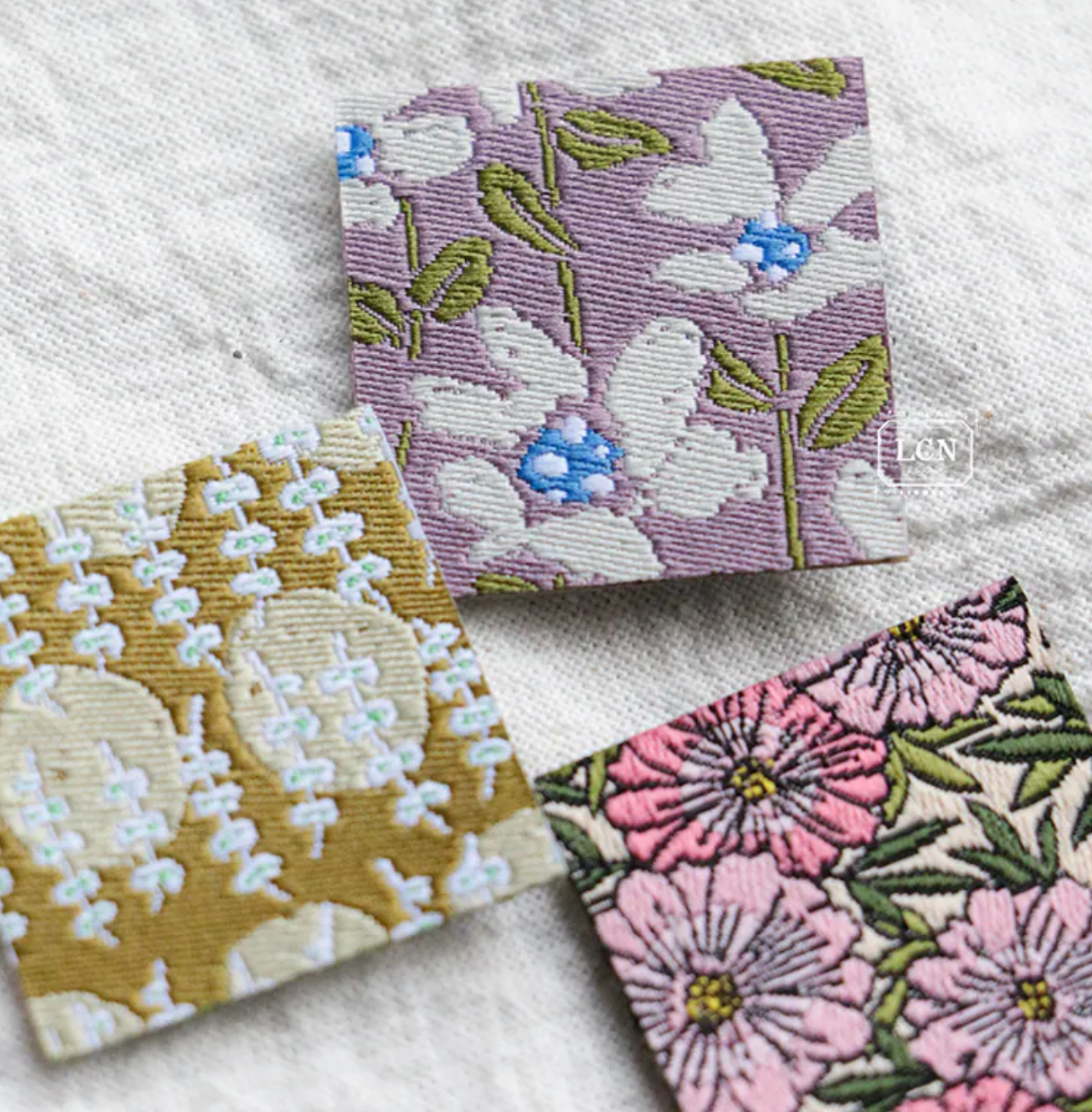 LCN Design Studio Woven Label Sticker Set