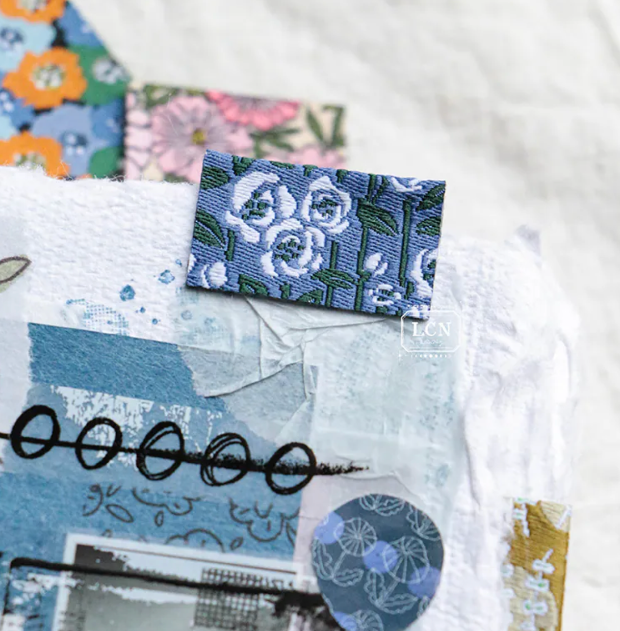 LCN Design Studio Woven Label Sticker Set