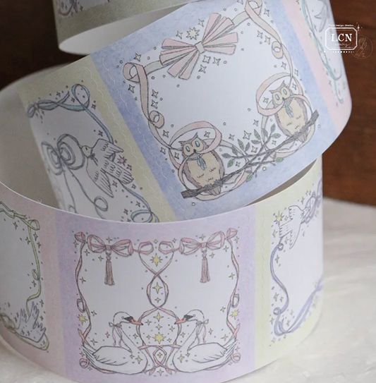 LCN Design Studio Peel and Stick Memo Roll - They Fly