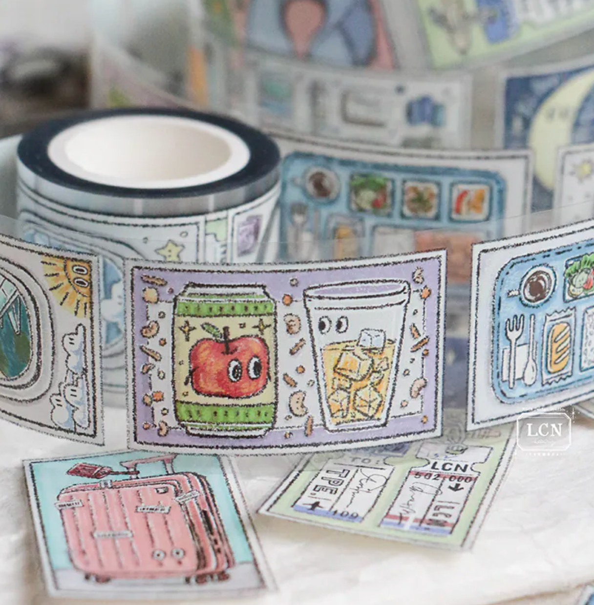 LCN Design Studio PET Tape - When Travel