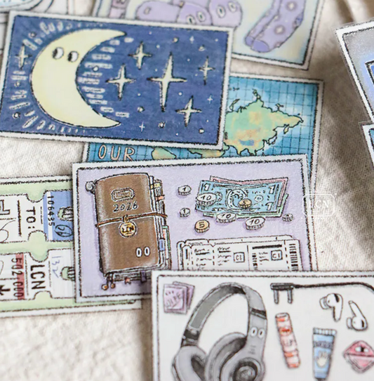 LCN Design Studio PET Tape - When Travel