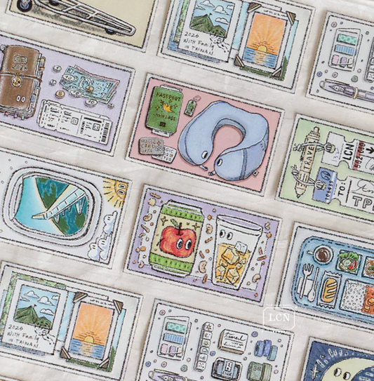 LCN Design Studio PET Tape - When Travel