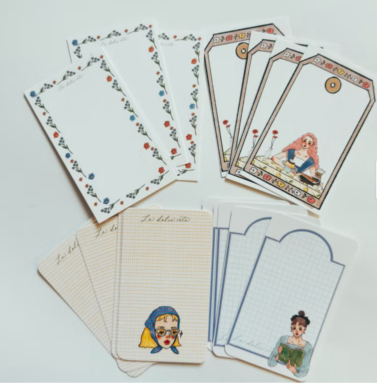 La Dolce Vita Memo Cards - Write to Me