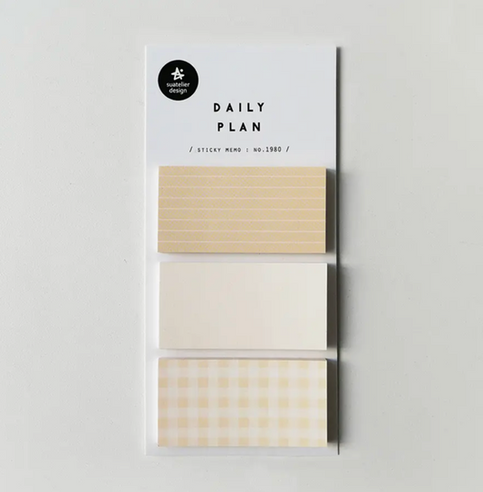 Suatelier Daily Plan 66 Sticky Memo