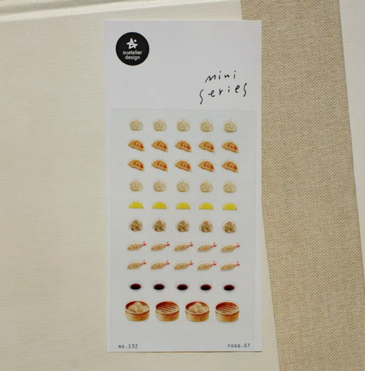 Suatelier Deco Food 07 Mini Series Stickers