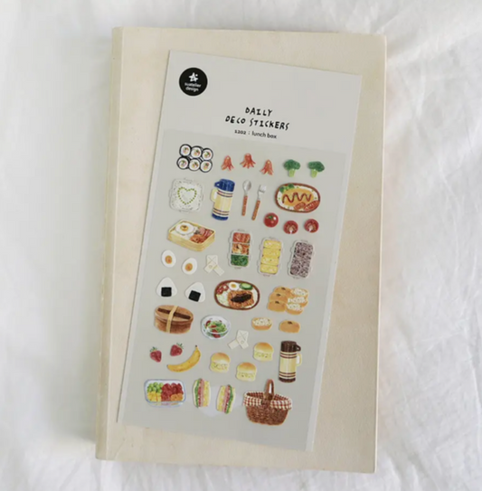 Suatelier Daily Deco Stickers - Lunch Box