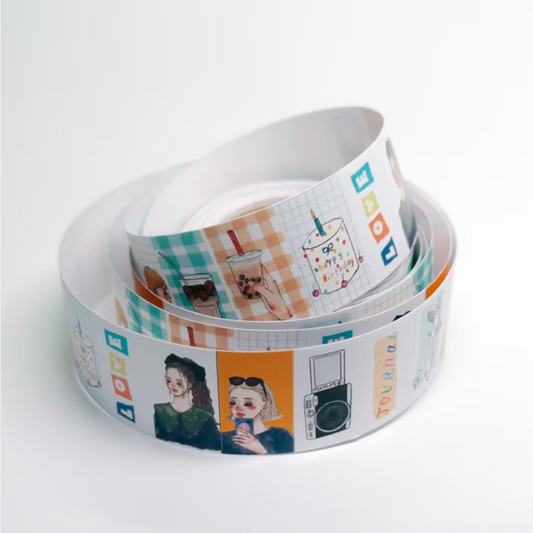 La Dolce Vita Label Stickers - Set Off for a Trip