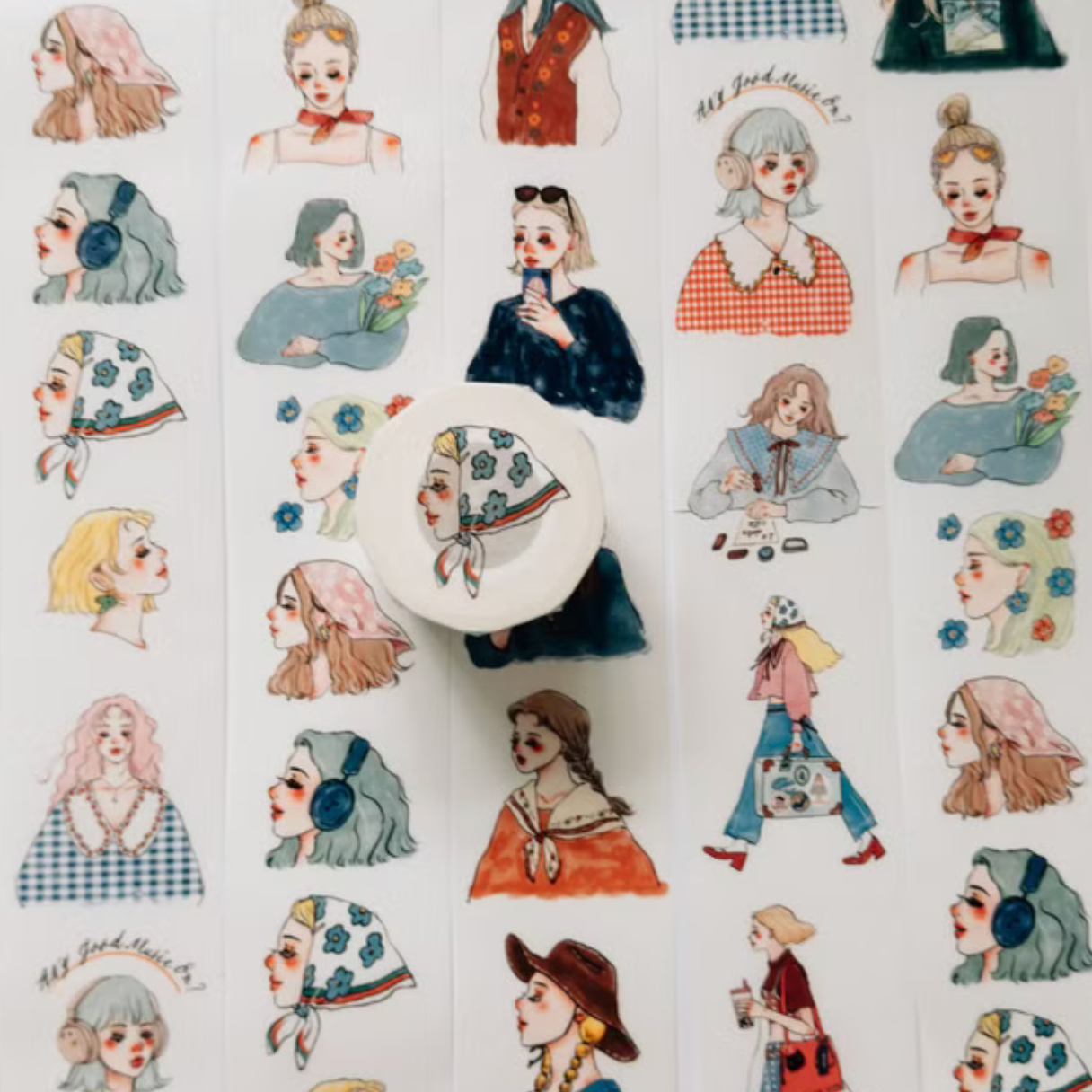 La Dolce Vita Washi Tape - Elegant Travel