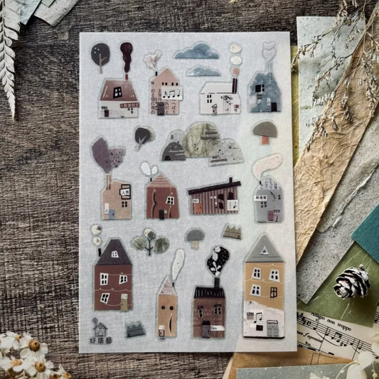 A Great Idea Transfer Sticker -  Collage House
