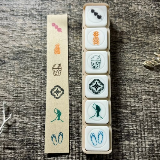 A Great Idea Pre-inked Stamps - Taiwanese Characteristics