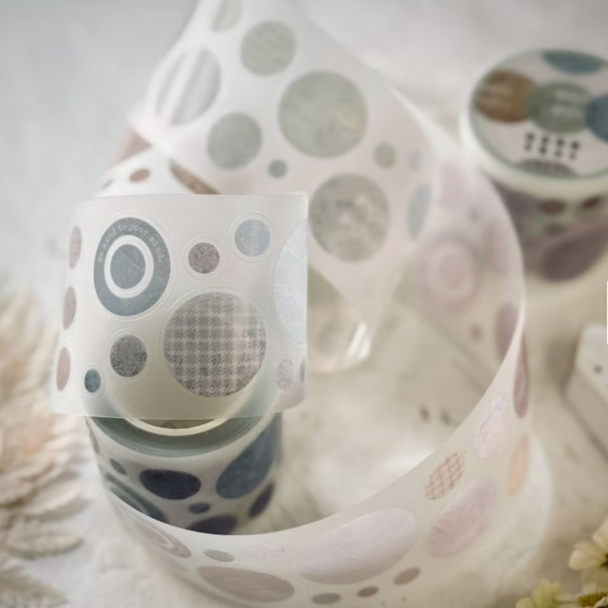 A Great Idea Die Cut PET Tape - Round Circles