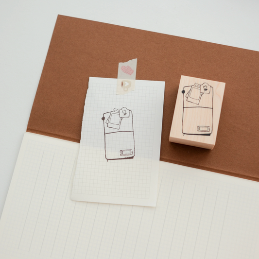 Grumpy Nook Rubber Stamp - TN & Photo