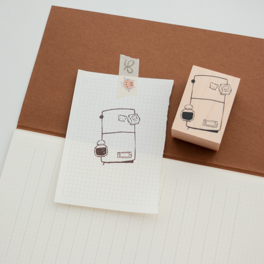 Grumpy Nook Rubber Stamp - TN & Ink