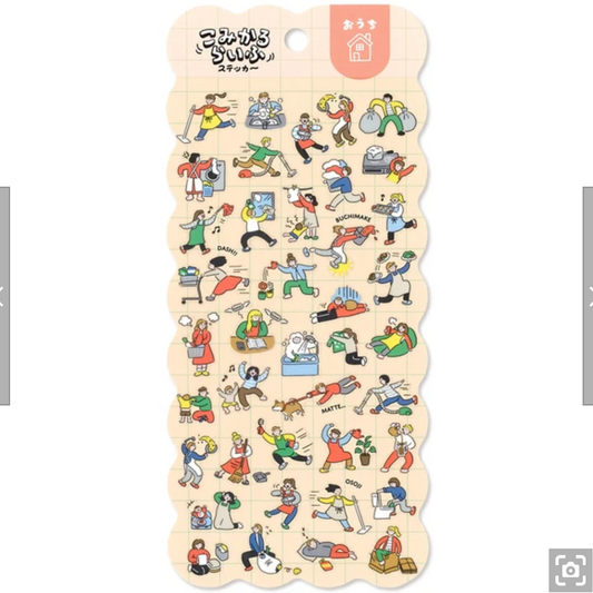 Mind Wave Seals Sticker Sheet - Komikaru Life Home
