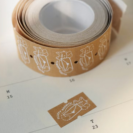 wwiinngg Label Stickers -Fluffy Warmth