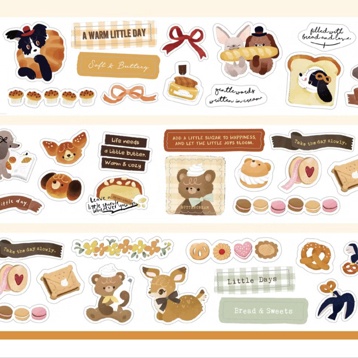 wwiinngg Kiss-cut PET Tape - Soft & Buttery