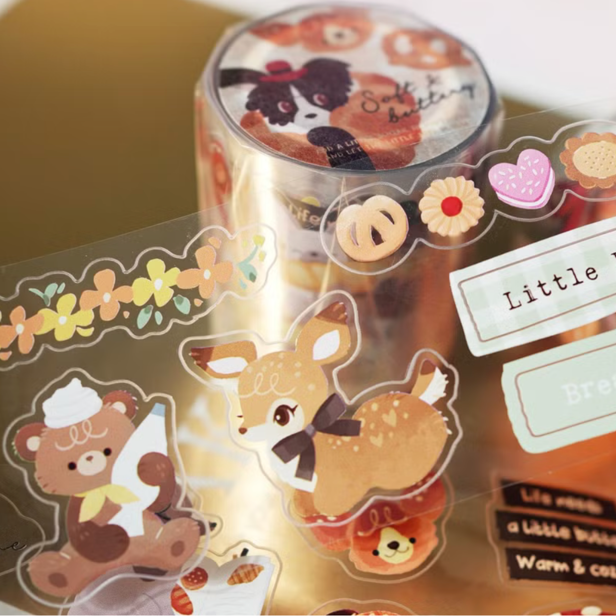 wwiinngg Kiss-cut PET Tape - Soft & Buttery