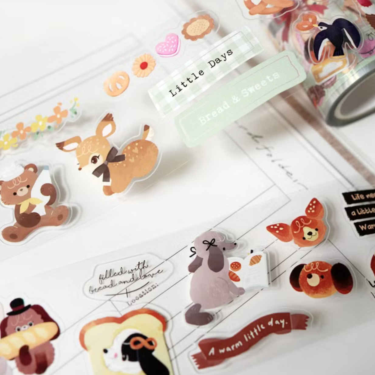 wwiinngg Kiss-cut PET Tape - Soft & Buttery