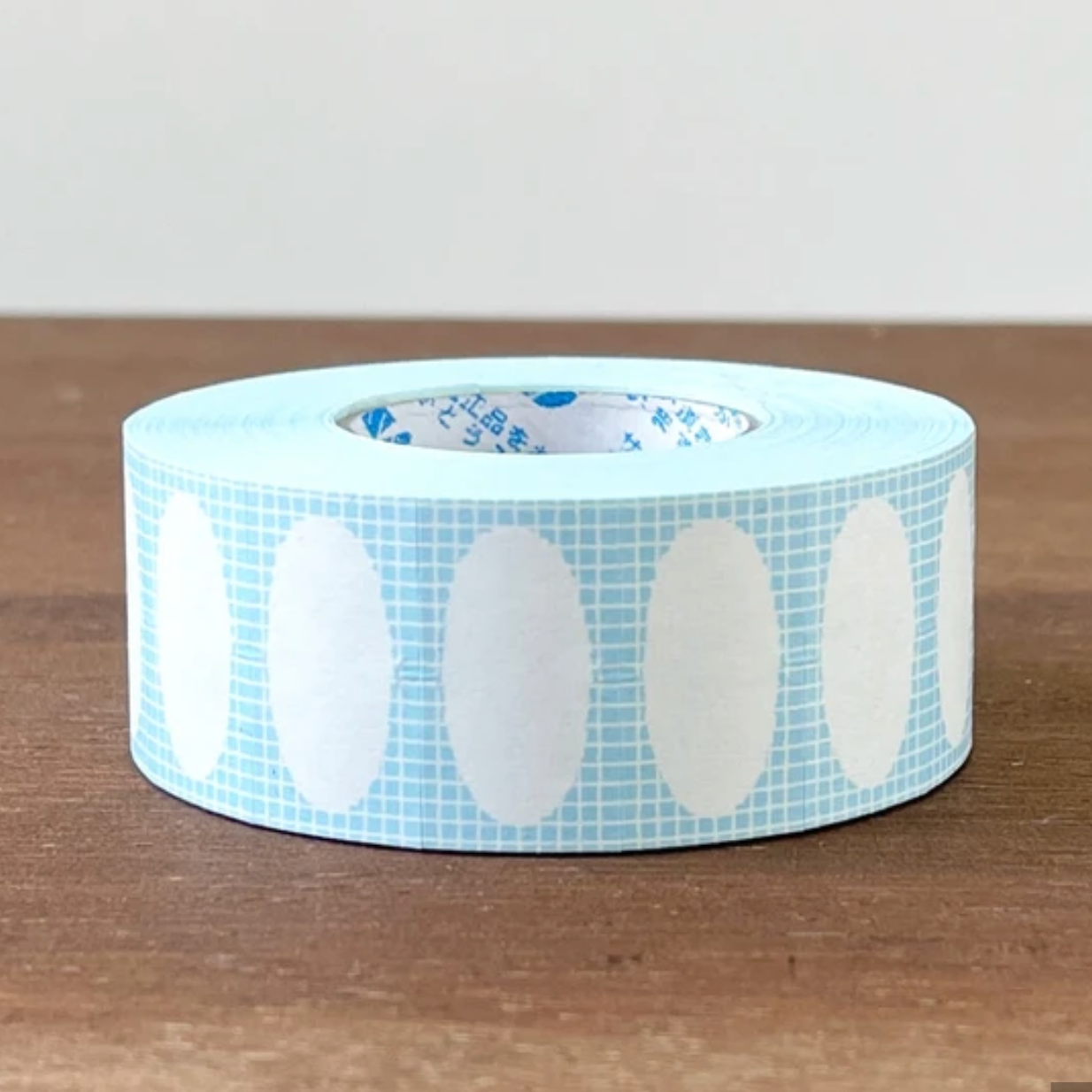 Stamp Marche  Label Stickers - Blue Oval