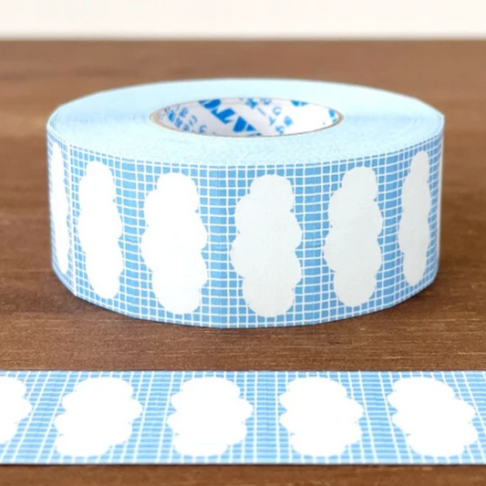 Stamp Marche  Label Stickers - Blue Cloud