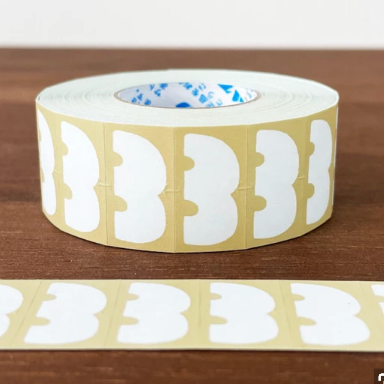 Stamp Marche  Label Stickers - Biscuit Frame