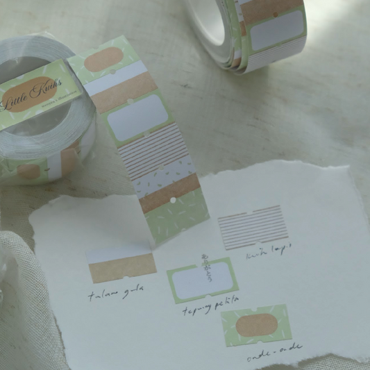 Wenyea's Illustration Label Sticker - Tiny Treats