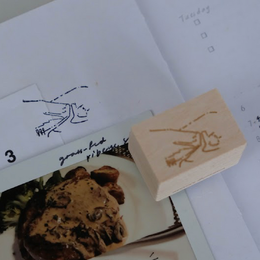 Wenyea's Illustration Rubber Stamps - Journey Begins | Scenery