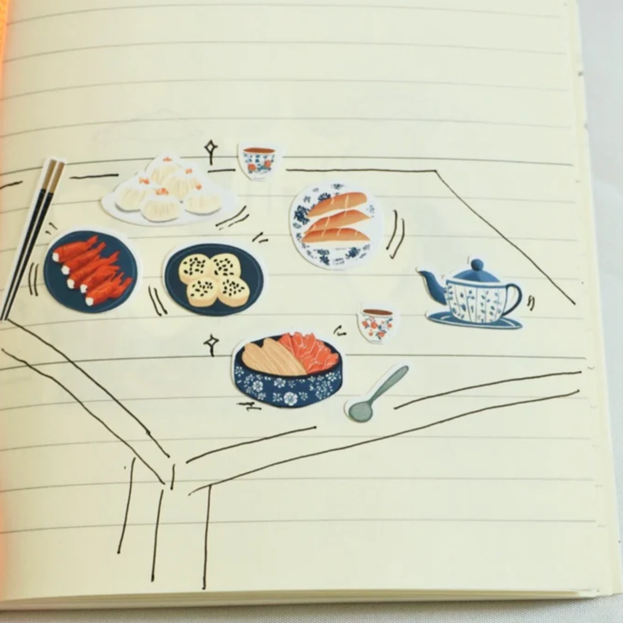 SanDots Atelier Sticker Sheet - Blessed Happy Chinese New Year