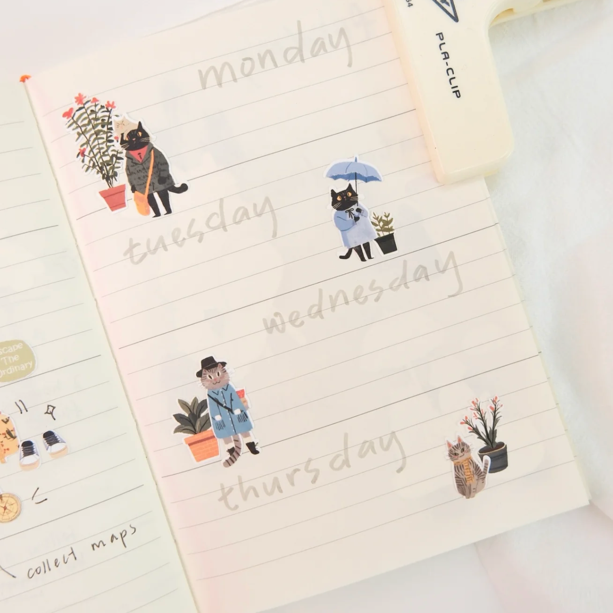 SanDots Atelier Sticker Sheet - Meow Moments with My Cute Cat