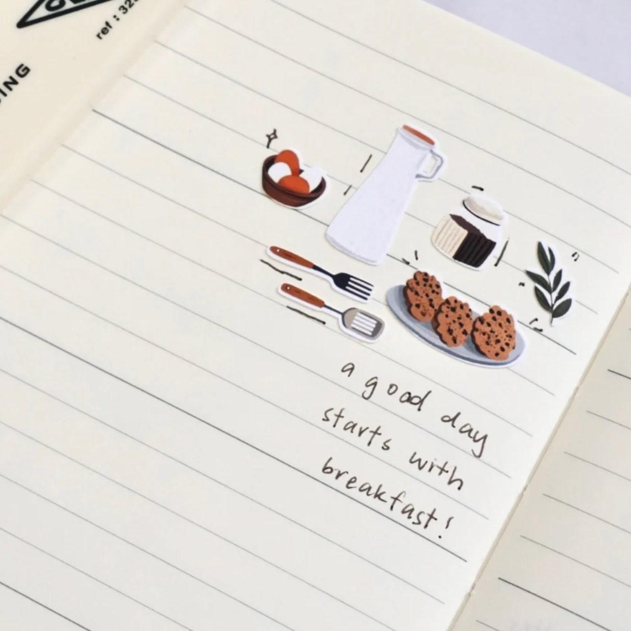 SanDots Atelier Sticker Sheet - Baking Happiness in Every Bite